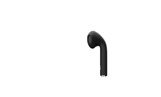 left-pod Jet Black Matte