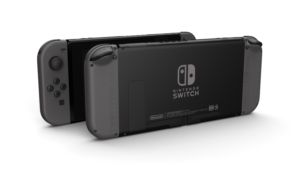 nintendo switch console black