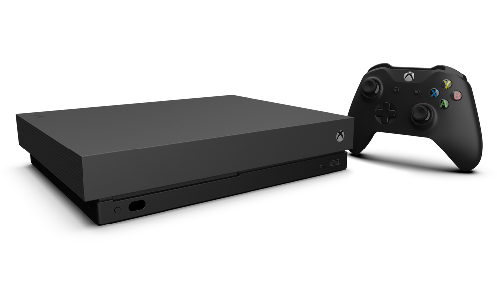 new xbox one x console